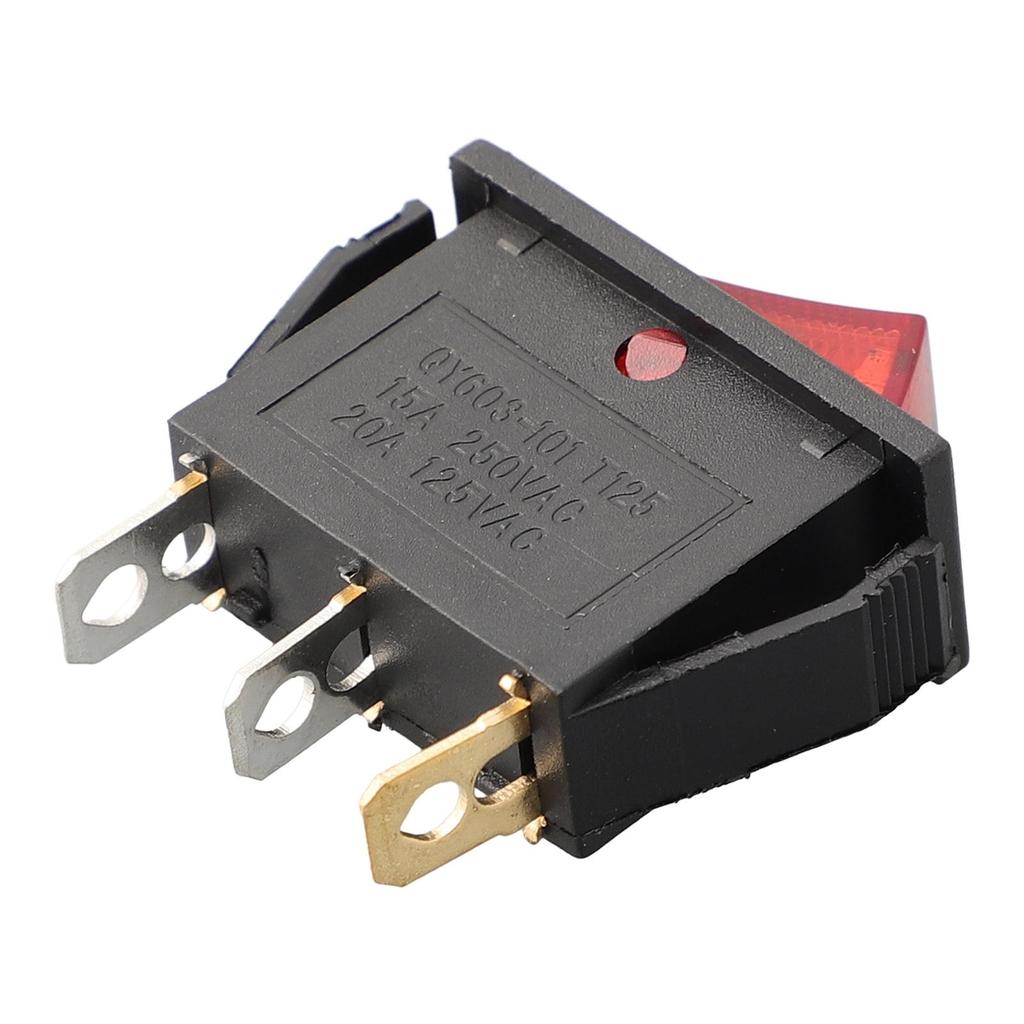 Однополюсный клавишный переключатель с лопастным выводом 16A 250V AC 20A 125V