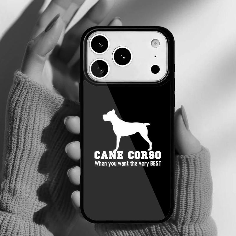 Итальянские собаки Кане-корсо мастиф Чехол для телефона для iPhone 17 16 15 14 13 Pro Max Задняя крышка для 12 11 Pro Coque
