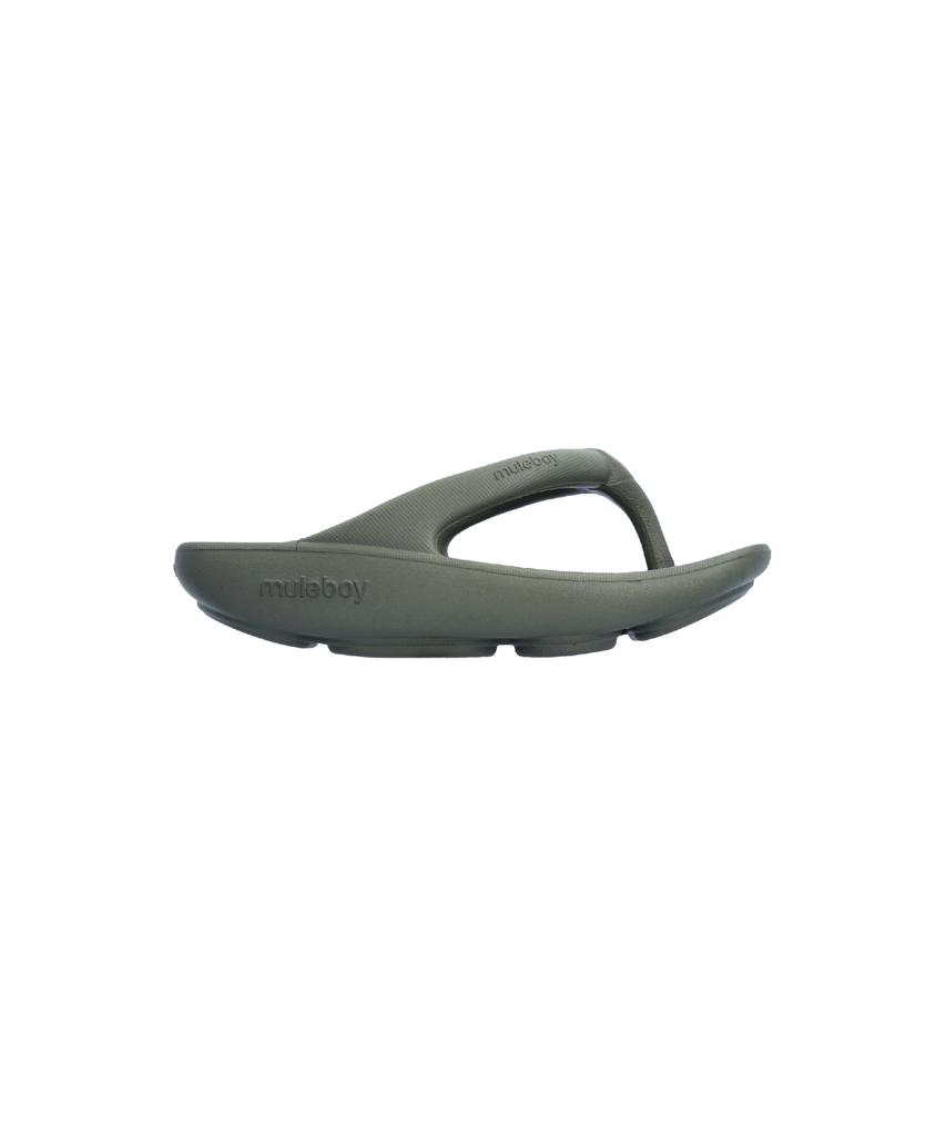 Шлепанцы Muleboy Square Z Flip-Flops Глубокий насыщенный зеленый