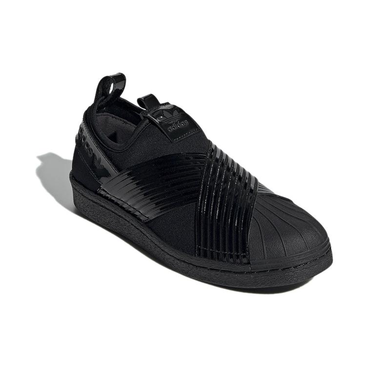 adidas Женские Superstar Slip On 'Core Black' Женские BD8055