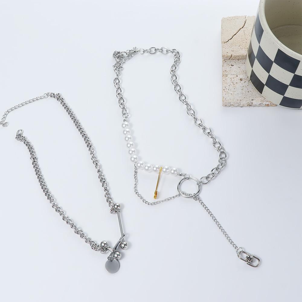 Цепочка женская ключичная цепочка женская ключичная цепочка панк-ожерелье мужское ожерелье корейский стиль ожерелье