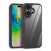Чехол Armor Transparent Acrylic Phone Case для iPhone 16 15 14 13 12 11 Pro XR X XS Max 7 8 Plus SE Hybrid Shockproof Hard Back Cover