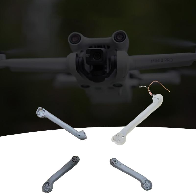 Front/Rear Arm Shells for Mini3 Pro Durable ABS Material, Easy Replacement, Lightweight Design,Enhanced Visibility