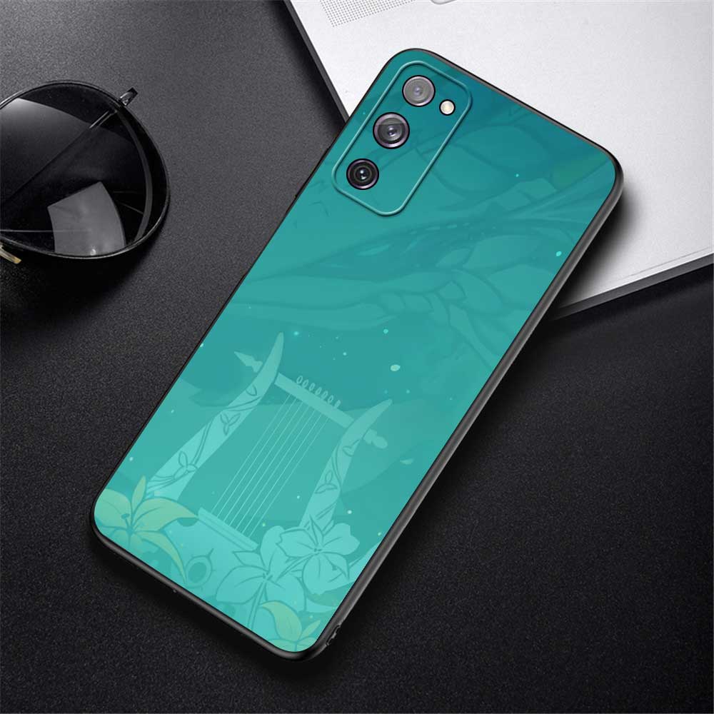 Чехол для телефона Genshin Impact Icon для Samsung Galaxy S22 5G S21 Ultra S20 S10 S9 Plus S10E S8 S7 Edge, защитный чехол