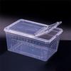 Transparent Turtle Transport Container Ventilated Reptile Terrarium Animal Habitat Cage  Pet House