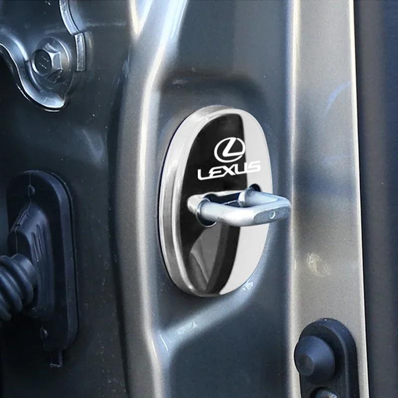 4 шт. Накладки на замки дверей автомобиля Чехол Для Lexus RX330 IS250 Ct200h ES300h RX350 IS300h NX300h RX400h ES350 GS300 GX470 Автоаксессуары