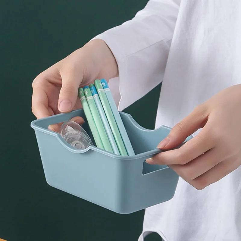 Desktop Plastic Storage Box, Sundry Storage Basket, Snack Holder, Cosmetic Storage Box, Makeup Sorting Box, Kitchen Sorting Boxs