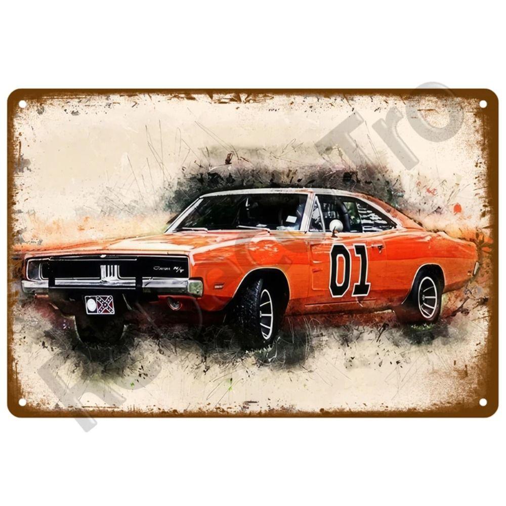 Металлическая табличка для мотоциклетного гаража, настенный декор, 20x30 см