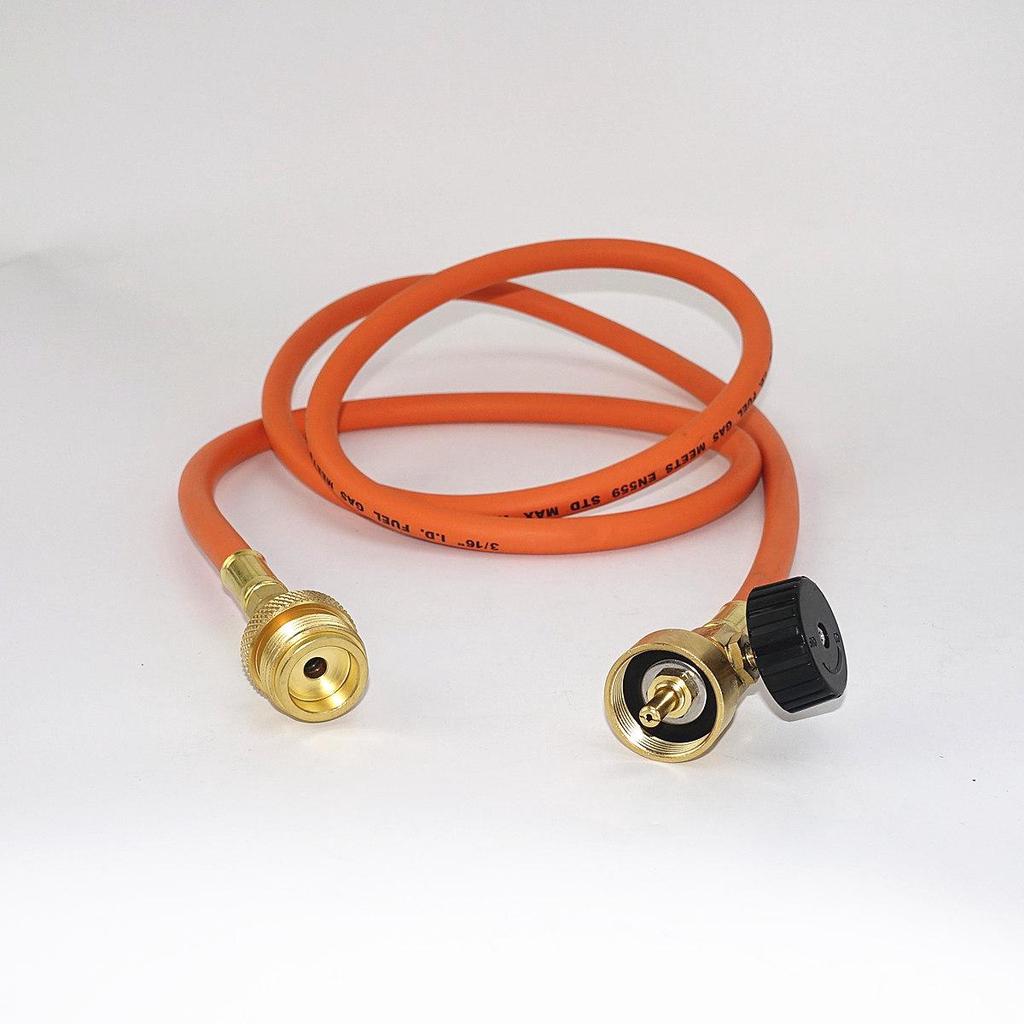 Комплект удлинительного шланга горелки MAPP Шланг длиной 1,5 м (5 футов) и крючок для ремня для сварочной горелки для газовой пайки