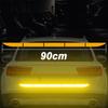 90cm Car Decal Safety Warning Reflector Tape Sticker Rear Trunk Anti Collision Warn Reflective Tape Auto Exterior Accessories