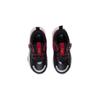 Li Ning Kids Comfortable Daily Non-Slip Shock Absorbing Wear-Resistant Casual Shoes Kids Casual Shoes Black Red YKNS098-17