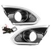 1 Pair LED DRL Daytime Running Light Turn Signal Lamp Fog Light Fit for Chevrolet Spark 2013?2015