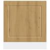 Dishwasher Panel Porto Artisan Oak 60 x 1.5 x 57 cm