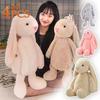 1-4PCS Plush Bunny Doll Children's Sleepy Soothing Doll Rabbit Dolls Shy Pink Rabbit Doll Children Gift Bedroom Plush Ornament