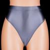 Japan Style Women Sexy Thongs Shiny Smooth High Waist G-string Sexy T-Back Lingerie Thong UnderWear Satin Glossy Femme Tight