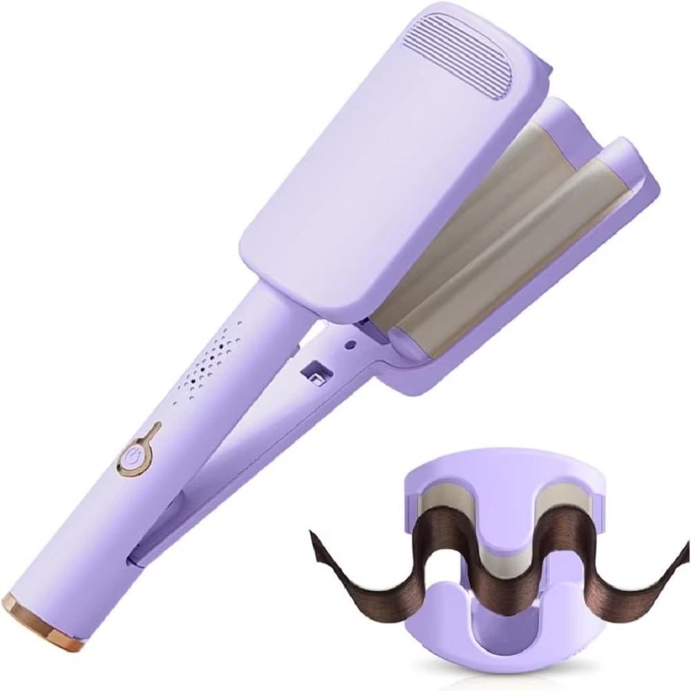 Вращающаяся электрическая плойка 32 мм для завивки волнистых волос, плойка для глубоких волн, персональная укладка