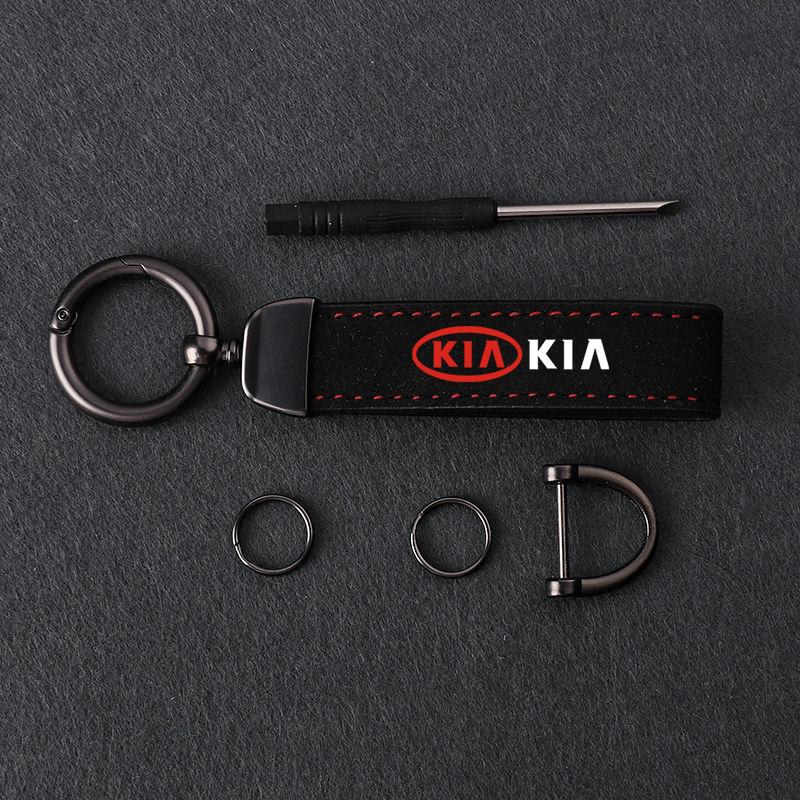 DZMX1 Брелок для ключей с логотипом KIA Автоаксессуары для KIA K3 Sportage Carnival K5 Seltos Pegas KX1 EV5 Sonet EV6 K4 EV3 Ceed K8