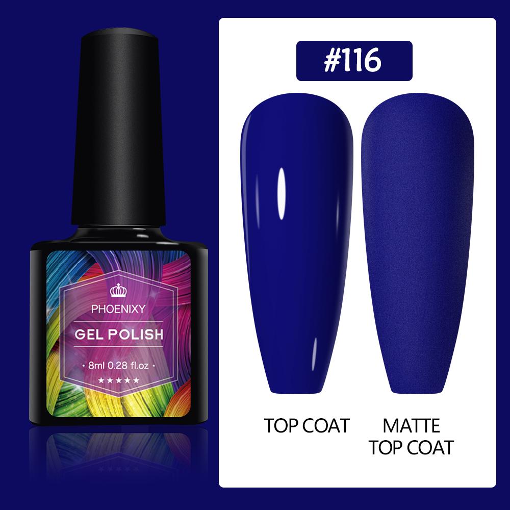 PHOENIXY 8 мл гель-лак для ногтей, полуперманентный гель, блестящий гель, отмачиваемый блестящий стартовый набор, маникюрный набор для маникюрного салона