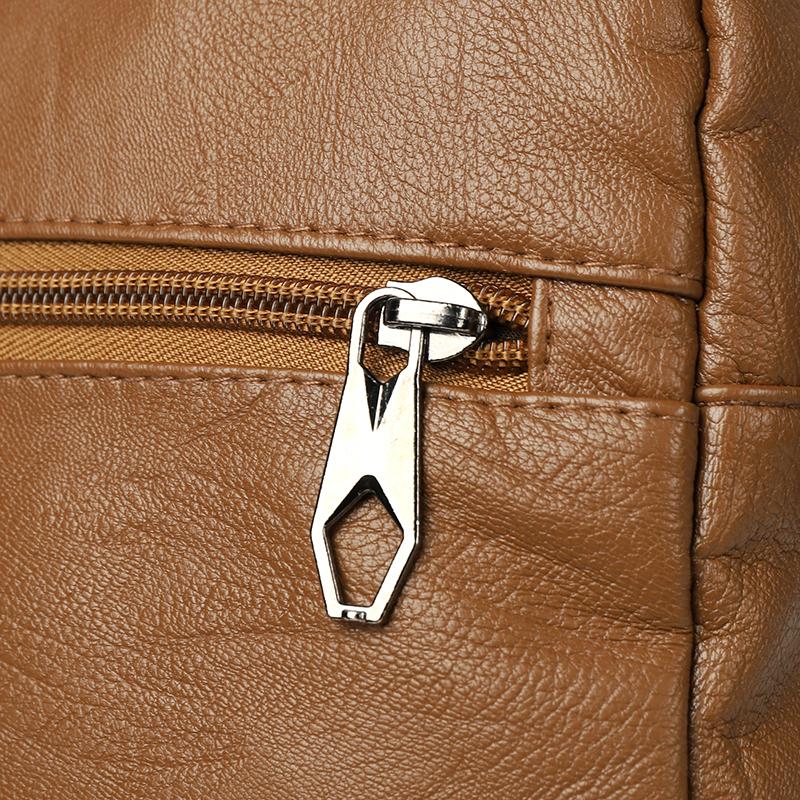 Женская мягкая кожаная сумка через плечо, сумка для мамы, большая вместимость, ретро-сумка для мобильного телефона