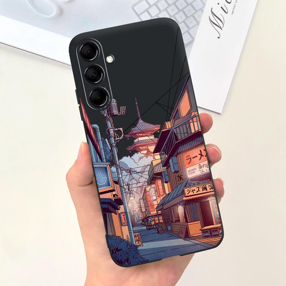 Чехол для телефона Samsung Galaxy A25 5G Samsung A25 2023 SM-A25B Модный дизайн с луной Мягкая силиконовая задняя крышка