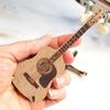 Yousheng Деревянный держатель для медиаторов, коробка для медиаторов с подставкой, коробка для медиаторов для акустической гитары, элегантный контейнер для хранения медиаторов для игроков