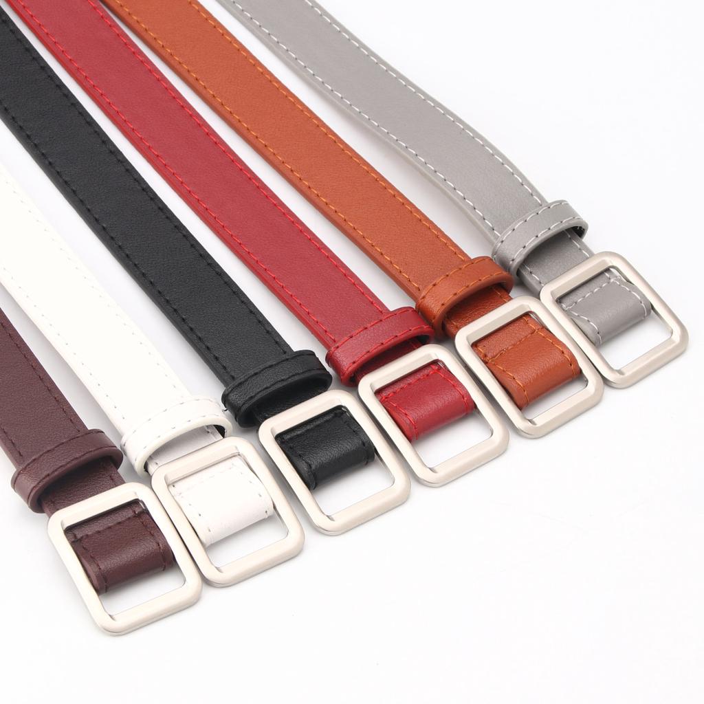 A Simple, Needle-free and Perforation-free Belt for Women At Street Stalls, A Casual and Versatile Decorative Belt for Students