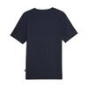 Новая мужская футболка PUMA Basic GRAPHICS, темно-синяя 06 690665-06