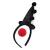 Colorful Clown Headband With Nose Set Costume Cosplay Accesories For Carnival Birthday Parties And Dress Up Event