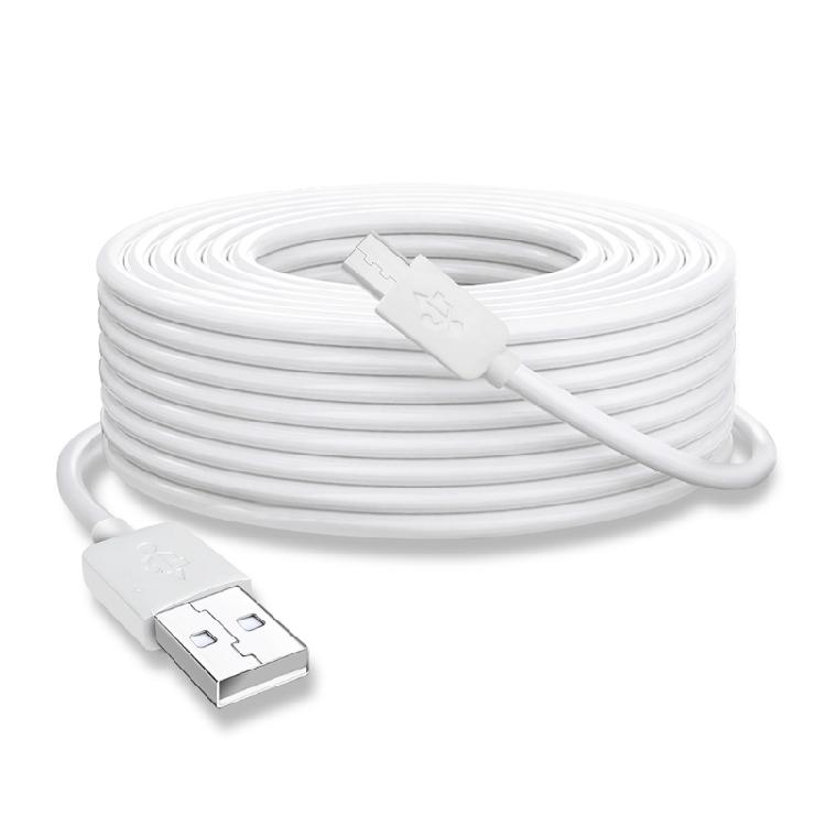 Сверхдлинный USB-кабель для зарядки Micro USB для камеры Длинный кабель-зарядное устройство