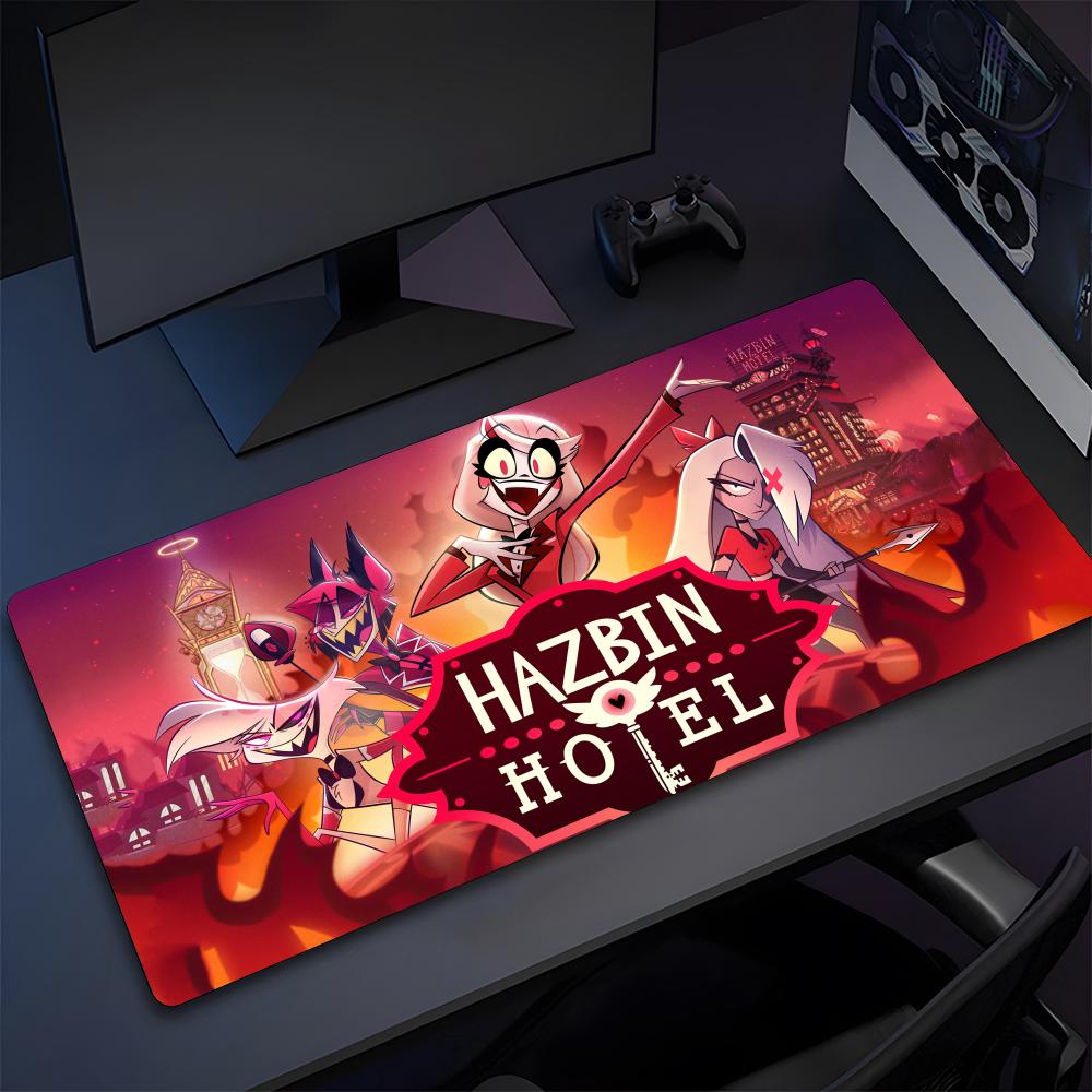 Игровой коврик для мыши Hazbin Hotel Высококачественный коврик для мыши из натурального каучука Самый профессиональный моющийся коврик для мыши для ноутбука