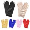 Bridal Stretch Satin Opera Wedding Gloves Role Play Accessories Finger Gloves Wrist Stretch Satin
