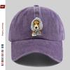 pc Cute Polka Dot Dog with Headscarf Print Full of Cute Pattern Printed Baseball Cap with Pet Casual Print Design Sun Hat Com