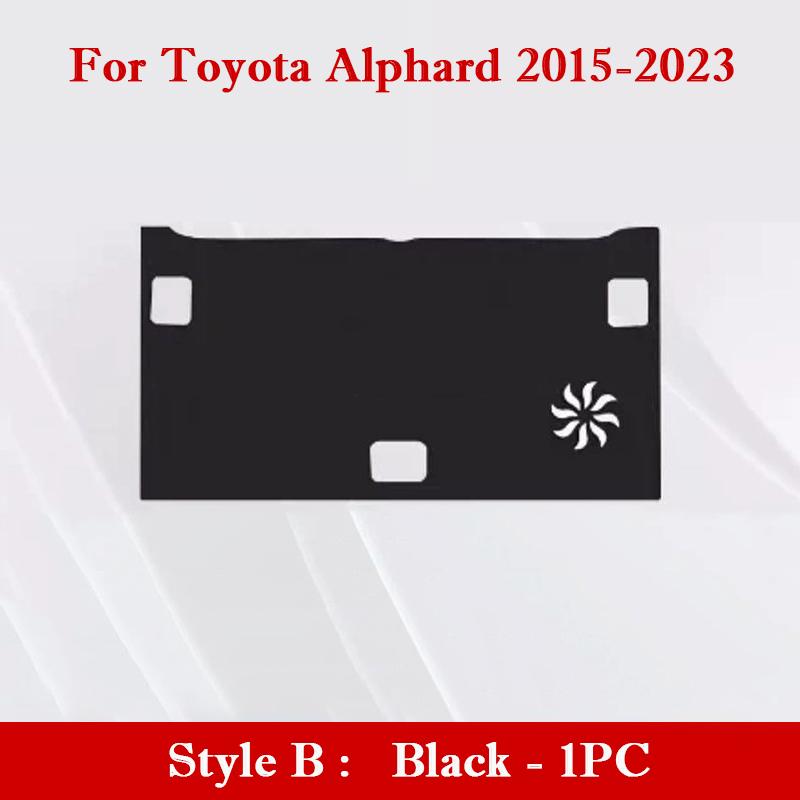 Для Toyota Vellfire Alphard 2015-2026 Накладка на дверь багажника от пинков Защитная наклейка на заднюю дверь от царапин Коврик в багажник Салон автомобиля