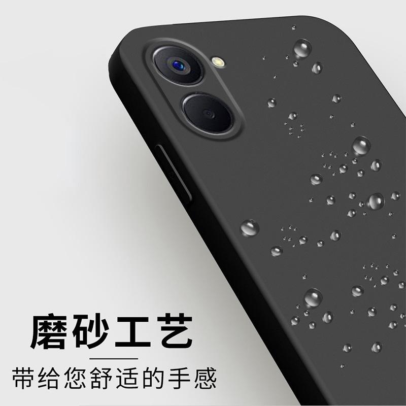 Подходит для оригинального чехла для мобильного телефона 11pro, оригинальный защитный чехол Realme, жидкий мягкий силикон, полностью закрывающий, противоударный, мужская и женская оболочка