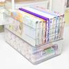 1 шт. пластиковая прозрачная коробка для хранения продуктов, холодильник, ящик для хранения продуктов, косметическое хранение, кухонный акриловый настольный ящик для хранения продуктов