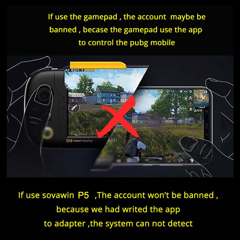 Pubg Mobile Gamepad Controller Игровая клавиатура Мышь Конвертер для телефона Android на ПК Bluetooth