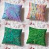 Landscape Cushion Cover Premium Comfort Reversible Pillow Cove Two in One Design for Any Room  Car Interior