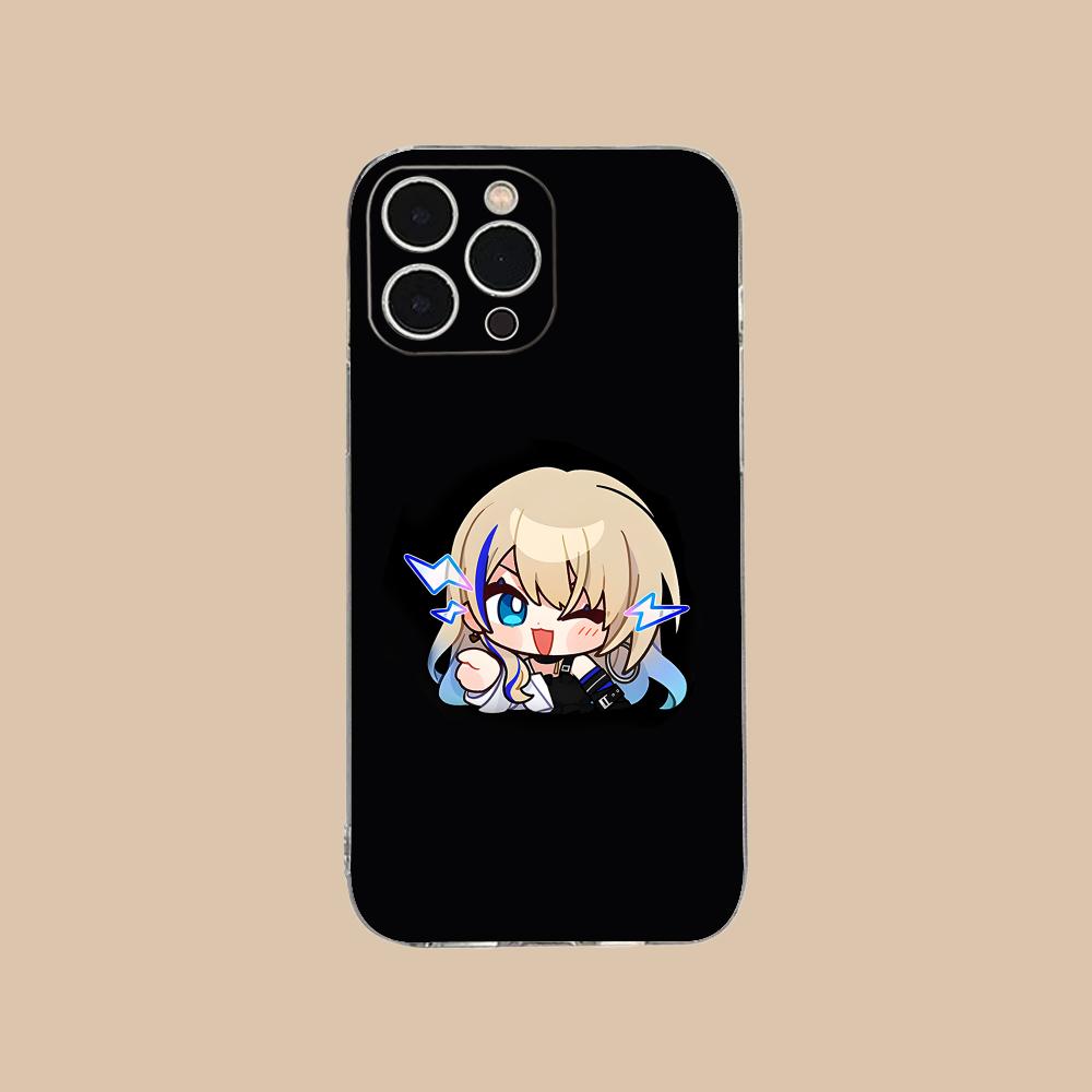 Прозрачный TPU чехол HSR Serval для iPhone 17 16 15 14 13 12 11 X XR XS Air Pro Max Plus Mini Цветная обложка