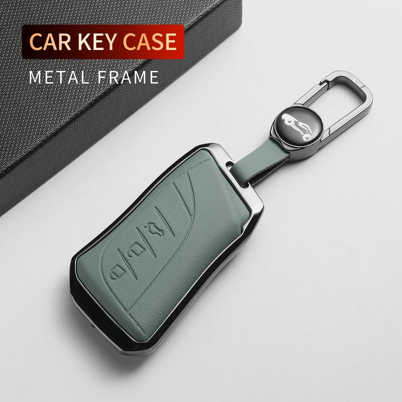 Leather Metal Car Smart Remote Key Case Cover For Lexus NX ES UX US RC LX GX IS RX 200 250h 350h LS 450h 260h 300h UX200