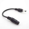 Кабель постоянного тока 5,5 x 2,5 мм «папа» — «мама» 5,5 x 2,1 мм, угловой адаптер 5,5 * 2,5 мм, кабель для зарядки под прямым углом 90 градусов