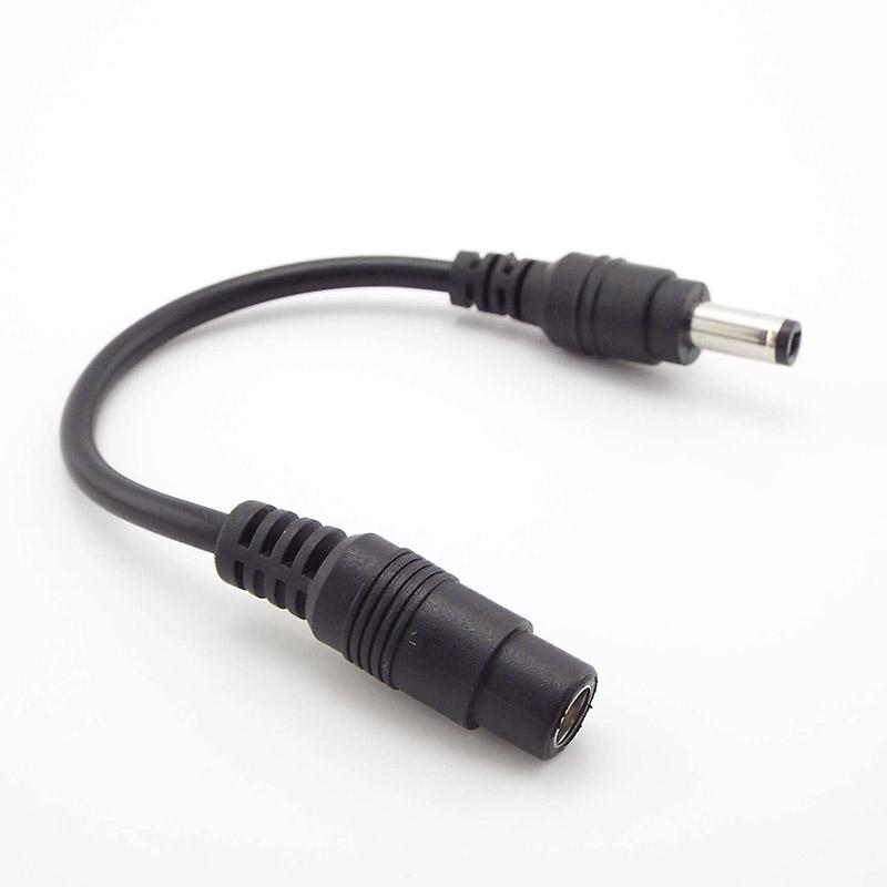 Кабель постоянного тока 5,5 x 2,5 мм «папа» — «мама» 5,5 x 2,1 мм, угловой адаптер 5,5 * 2,5 мм, кабель для зарядки под прямым углом 90 градусов