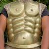 Greek Spartan Arena Jurassic Armor  Replica Defined Musculature Front
