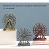 1Pcs Cheap Rotatable Ferris Wheel Mini Kids Room Decor Metal Office Home Decoration Accessories