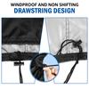 Table Tennis Table Cover Heavy Duty Waterproof Outdoor Indoor Ping Pong Table Storage Covers Sun Protection Cover 165x70x185cm