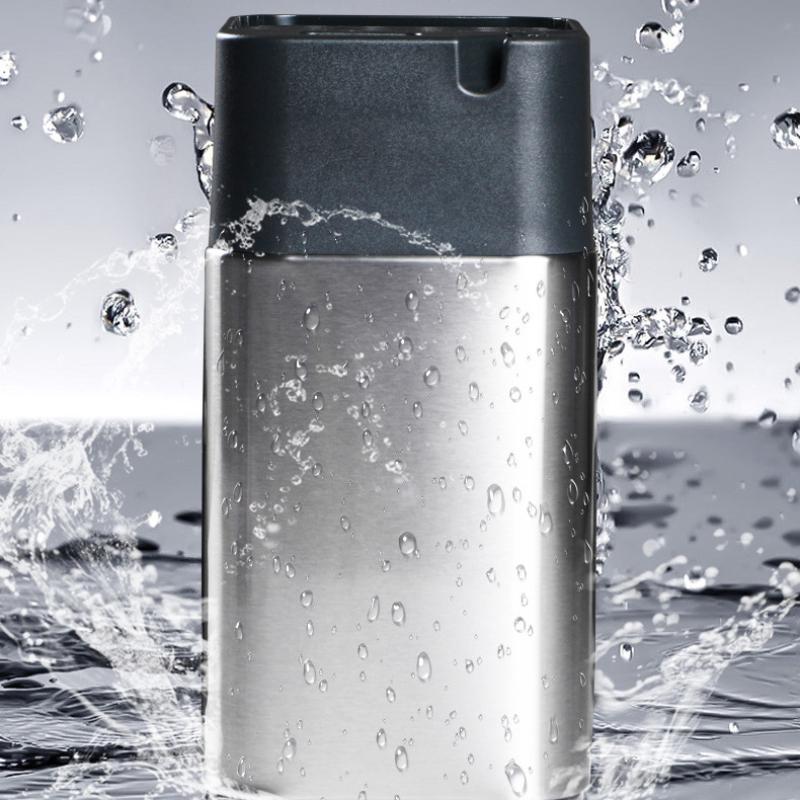 Stainless Steel Standing Knife Holder for 1-10pcs Kitchen Knife with Sharpening Edge and Scissors Socket Block