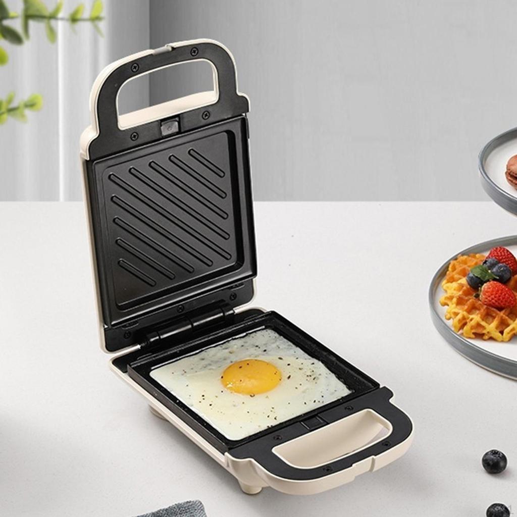 Электрическая вафельница для сыра с 2 пластинами, практичная портативная маленькая сэндвич-пицца