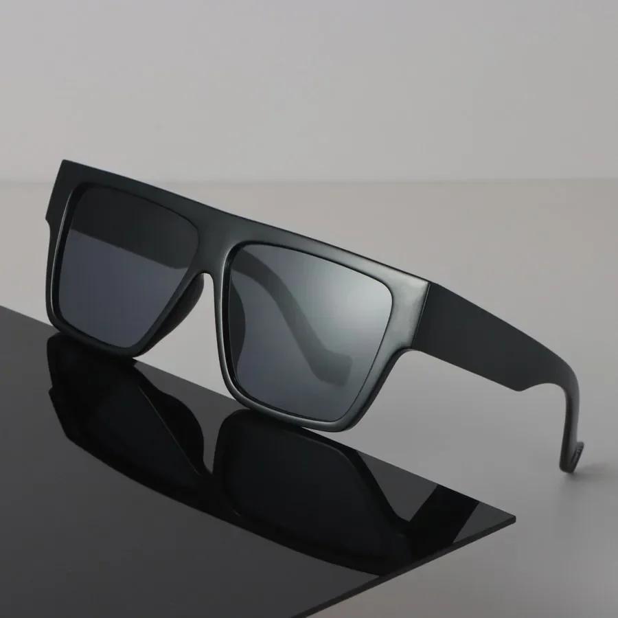 Vintage Rectangle Sunglasses Women Men Casual Fashion Glasses Luxurious Brand Designer Female