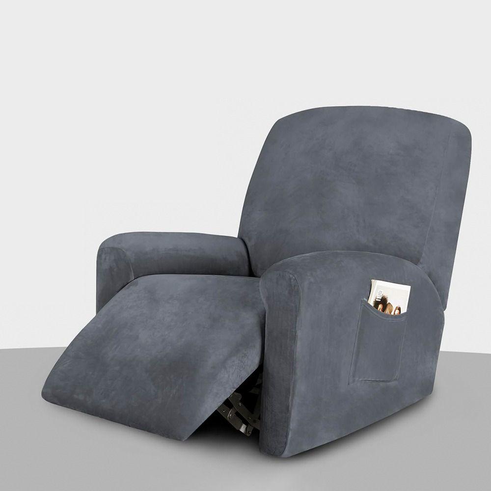 Бархатные чехлы на диван, эластичный протектор для дивана, мягкие чехлы для кресла-реклайнера, Lazy Boy