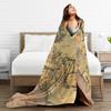 Soft Blanket Travel L-Lords Of The R-Rings  Throw Blanket  Flannel Bedspread For Living Room Novelty Sofa Bed Cover