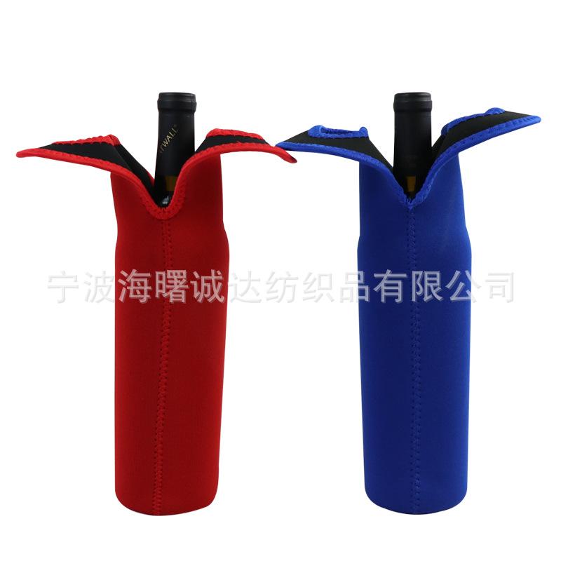 Neoprene Wine Sleeve 750ml Beer Wine Bottles Cooler Bag DIY Wine Sleeve Holder